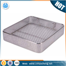 Stainless Steel Wire Mesh Trays for Surgical Instruments Disinfection Container